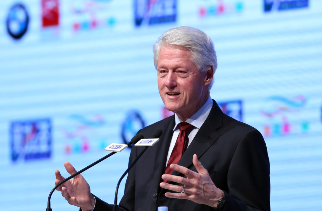 15 celebrities that are deaf or hard of hearing: Bill Clinton