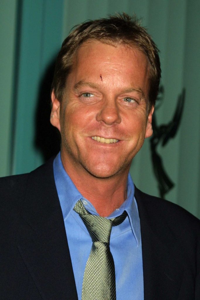 15 celebrities that are deaf or hard of hearing: Kiefer Sutherland